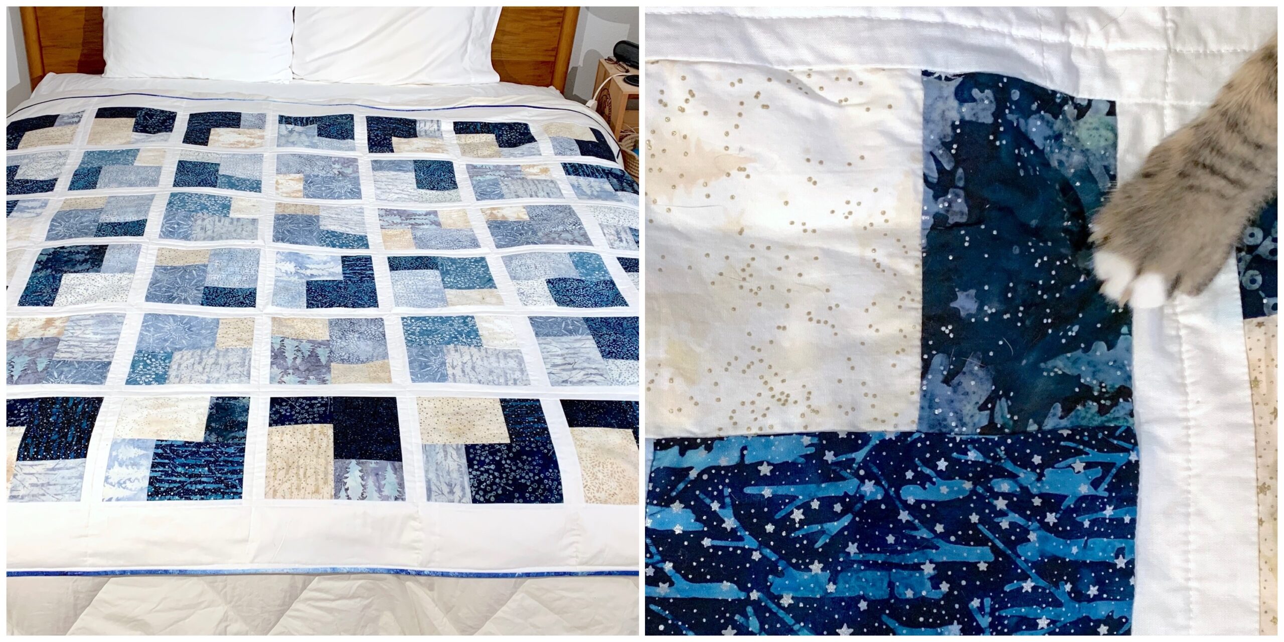 layer cake quilt collage